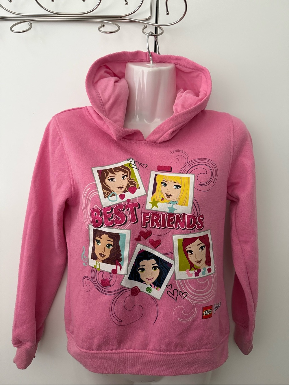 Cute Lego Friends Hoodie Kids Size 10-12